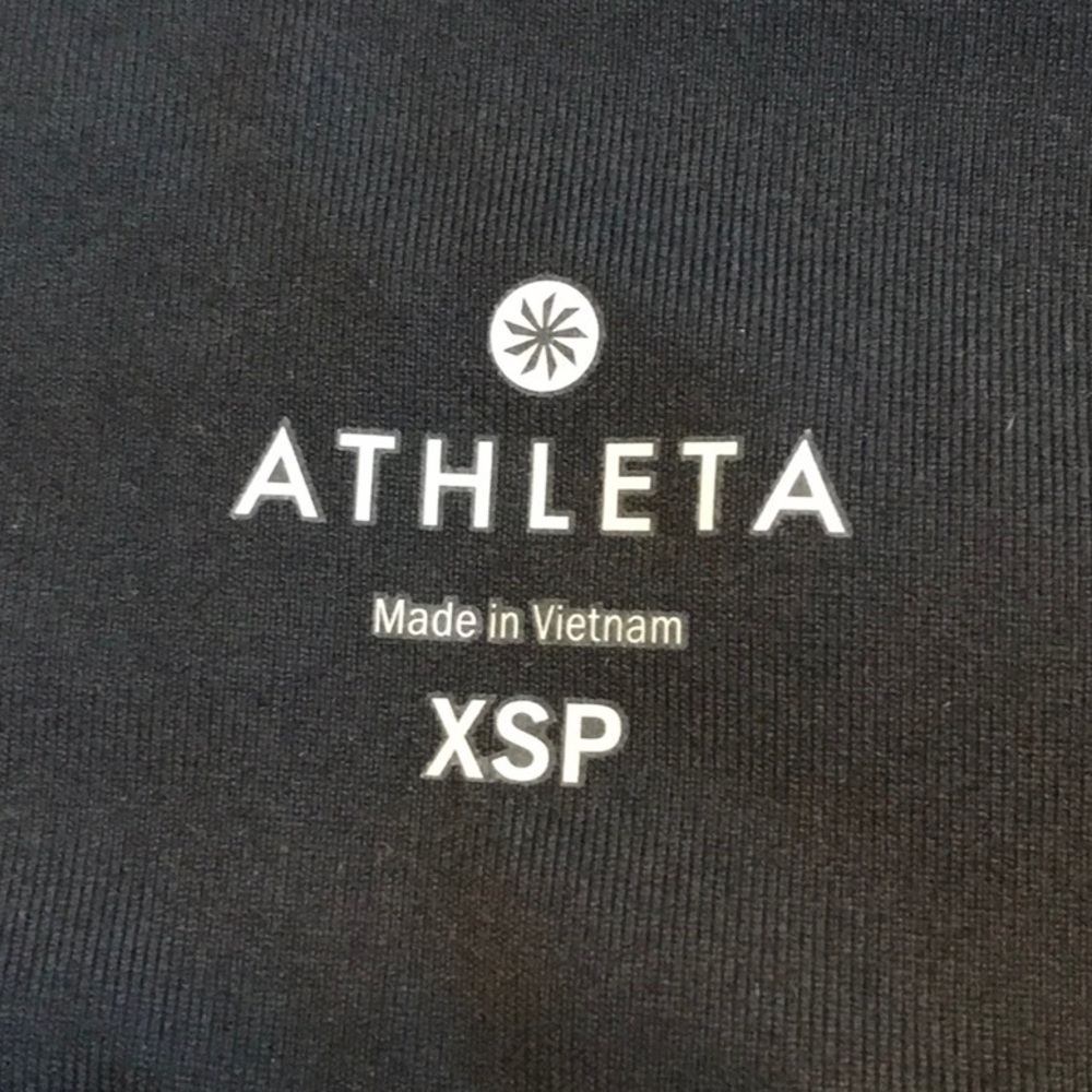 Athleta High Rise Chaturanga 7/8 Ankle Zip Leggings XS Petite - Picture 6 of 13
